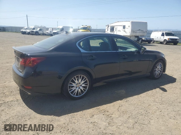 2013 Lexus GS 350 with VIN JTHBE1BL2D5017011, listed as a Copart auction lot 52643785 with 141,909 mi miles and Salvage Title. Bid and sale history available at carsss.com. Image 3.