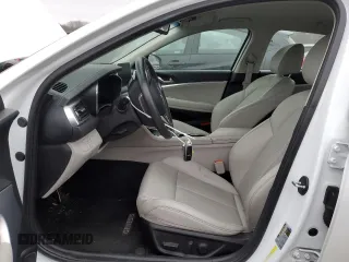 2021 Genesis G70 2.0T with VIN KMTG64LA9MU077166, listed as a Copart auction lot 42210745 with 59,020 mi miles and Salvage Title. Bid and sale history available at carsss.com. Image 7.