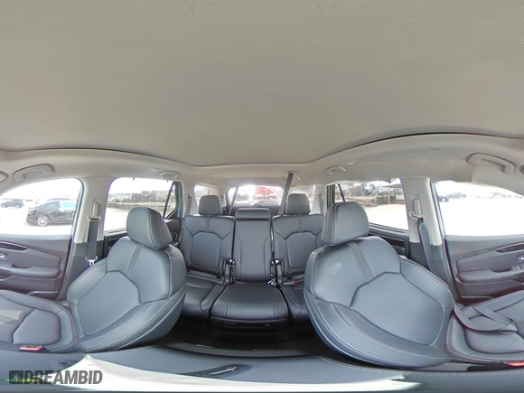 2025 Honda Pilot Touring with VIN 5FNYG2H78SB000571, listed as a Copart auction lot 45391595 with 6,916 mi miles and Salvage Title. Bid and sale history available at carsss.com. Image 14.