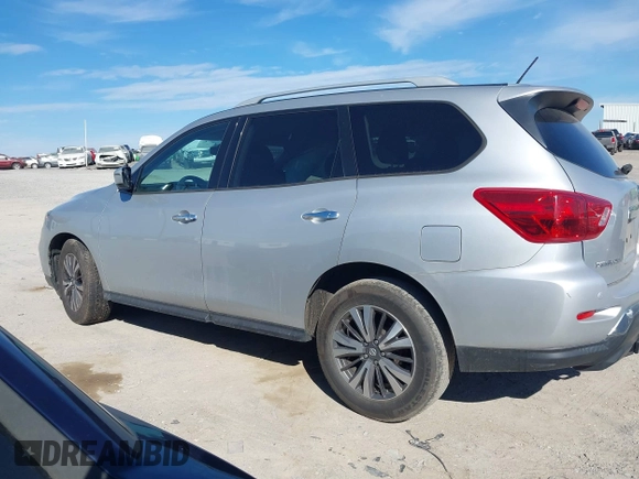 2017 Nissan Pathfinder S with VIN 5N1DR2MN0HC664992, listed as a IAAI auction lot 41629240 with 150,896 mi miles and . Bid and sale history available at DreamBid. Image 14.