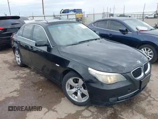 2008 BMW 5 Series 528i with VIN WBANU53548CT04552, listed as a IAAI auction lot 42583614 with 146,464 mi miles and . Bid and sale history available at DreamBid. Image 1.