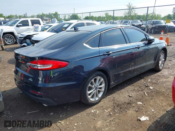2020 Ford Fusion SE z VIN 3FA6P0HDXLR224898, wystawiony jako IAAI lot #42269794 z przebiegiem 55 023 mil mil oraz . Historia ofert i sprzedaży dostępna na DreamBid. Obrazek 4.