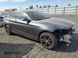 2021 BMW 2 Series 230i with VIN WBA2J1C09M7J04813, listed as a Copart auction lot 76960764 with 49,225 mi miles and Salvage Title. Bid and sale history available at carsss.com. Image 4.