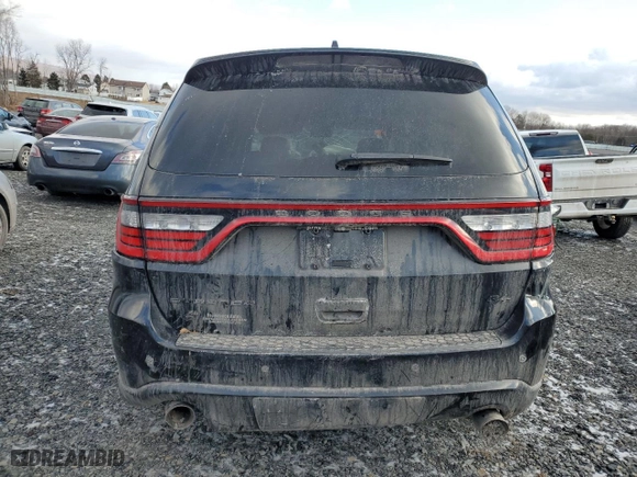 2022 Dodge Durango R/T with VIN 1C4SDJCT3NC187894, listed as a Copart auction lot 44153585 with NaN miles and Salvage Title. Bid and sale history available at carsss.com. Image 6.