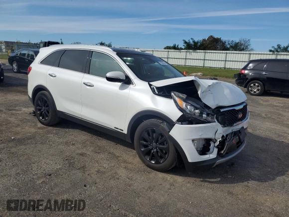 2018 Kia Sorento EX with VIN 5XYPHDA51JG395911, listed as a Copart auction lot 73528304 with 100,131 mi miles and Non Repairable. Bid and sale history available at carsss.com. Image 4.