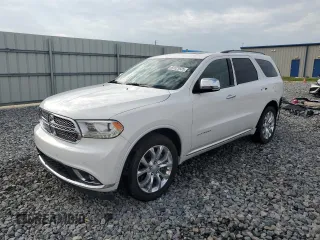 2018 Dodge Durango Citadel Anodized Platinum with VIN 1C4SDJET5JC489873, listed as a Copart auction lot 64121935 with 52,564 mi miles and Salvage title. Bid and sale history available at DreamBid. Image 1.