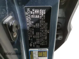 2011 Kia Soul + with VIN KNDJT2A28B7227132, listed as a Copart auction lot 53856305 with 185,608 mi miles and Salvage Title. Bid and sale history available at carsss.com. Image 13.