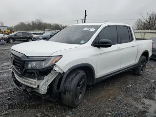 2022 Honda Ridgeline Black Edition with VIN 5FPYK3F80NB014766, listed as a Copart auction lot 52004315 with 23,264 mi miles and Salvage title. Bid and sale history available at DreamBid. Image 1.