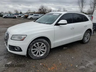 2015 Audi Q5 Premium Plus with VIN WA1VFCFP8FA086326, listed as a Copart auction lot 82261654 with 235,148 mi miles and Salvage title. Bid and sale history available at DreamBid. Image 1.