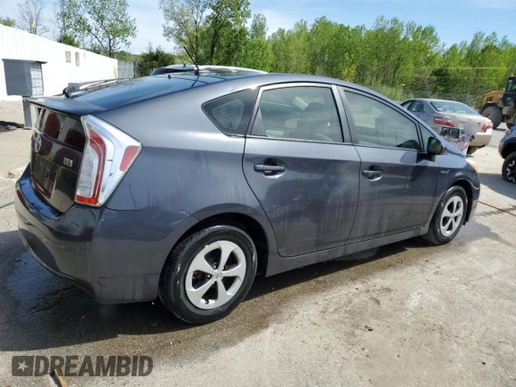 2013 Toyota Prius One with VIN JTDKN3DU4D1619824, listed as a Copart auction lot 53987045 with 147,628 mi miles and Salvage Title. Bid and sale history available at DreamBid. Image 3.