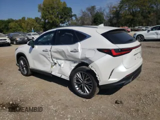 2022 Lexus NX with VIN JTJGGCEZ2N5002083, listed as a Copart auction lot 70023323 with 22,482 mi miles. Bid and sale history available at carsss.com. Image 2.