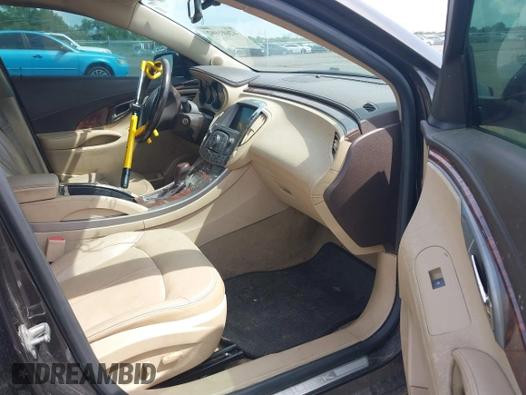 2013 Buick LaCrosse Leather with VIN 1G4GC5E3XDF230102, listed as a IAAI auction lot 42601662 with 158,212 mi miles and . Bid and sale history available at DreamBid. Image 5.