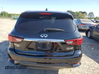 2020 Infiniti QX60 Luxe with VIN 5N1DL0MM9LC522551, listed as a Copart auction lot 53838605 with 52,977 mi miles and Salvage Title. Bid and sale history available at DreamBid. Image 6.