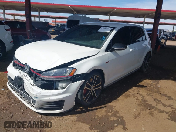 2017 Volkswagen GTI S z VIN 3VW447AU4HM038577, wystawiony jako IAAI lot #41990490 z przebiegiem 100 792 mil mil oraz . Historia ofert i sprzedaży dostępna na DreamBid. Obrazek 2.