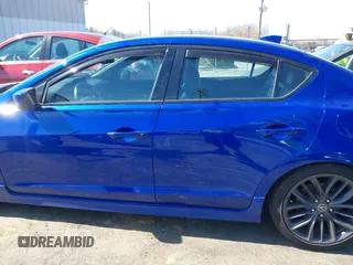 2019 Acura ILX w/Premium/A-Spec Pkg with VIN 19UDE2F80KA001840, listed as a IAAI auction lot 41838274 with 55,480 mi miles. Bid and sale history available at carsss.com. Image 14.