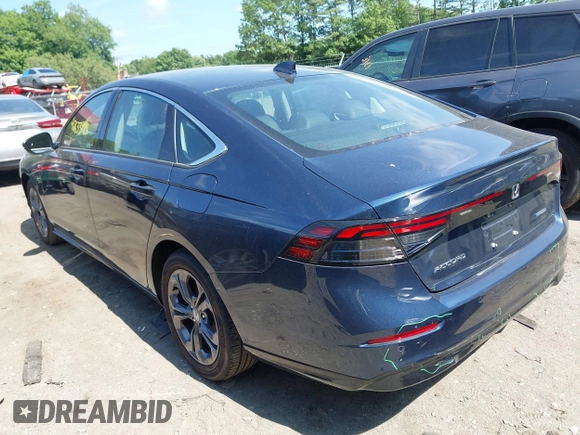 2024 Honda Accord EX-L with VIN 1HGCY2F60RA019413, listed as a IAAI auction lot 42633985 with 8,299 mi miles and . Bid and sale history available at DreamBid. Image 3.