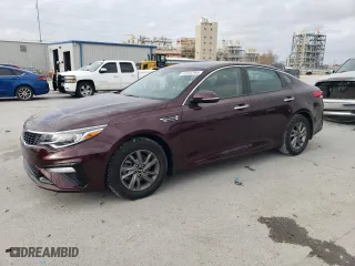2020 Kia Optima LX with VIN 5XXGT4L33LG447041, listed as a Copart auction lot 42315165 with 55,118 mi miles and Salvage Title. Bid and sale history available at carsss.com. Image 1.