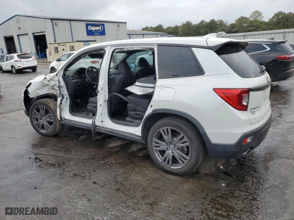 2020 Honda Passport EX-L with VIN 5FNYF7H59LB003415, listed as a Copart auction lot 79134974 with 0 mi miles and Non Repairable. Bid and sale history available at carsss.com. Image 2.
