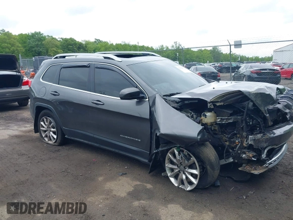 2017 Jeep Cherokee High Altitude z VIN 1C4PJMDS8HW501709, wystawiony jako IAAI lot #42232052 z przebiegiem 105 266 mil mil oraz . Historia ofert i sprzedaży dostępna na DreamBid. Obrazek 1.