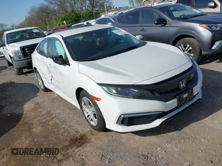 2019 Honda Civic Sedan LX with VIN 19XFC2F69KE004213, listed as a IAAI auction lot 41995390 with 60,965 mi miles. Bid and sale history available at carsss.com. Image 1.