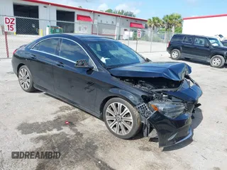2018 Mercedes-Benz CLA 250 with VIN WDDSJ4GB3JN631517, listed as a IAAI auction lot 42503407 with 45,579 mi miles and . Bid and sale history available at DreamBid. Image 1.