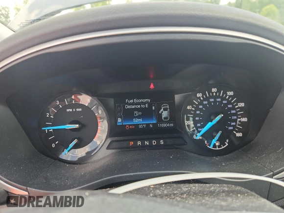 2015 Ford Fusion SE with VIN 3FA6P0H70FR290343, listed as a Copart auction lot 61764945 with 116,904 mi miles and Salvage title. Bid and sale history available at DreamBid. Image 9.