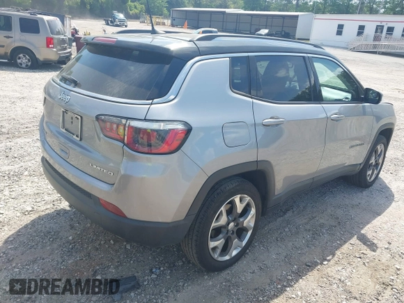 2018 Jeep Compass Limited с VIN 3C4NJDCB7JT210770, выставлен на аукционе IAAI как лот 42076189 с пробегом 159 083 миль миль и . История ставок и продаж доступна на DreamBid. Изображение 4.