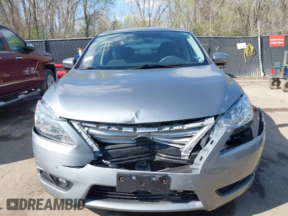2013 Nissan Sentra SR with VIN 3N1AB7AP4DL645846, listed as a IAAI auction lot 41923706 with 39,328 mi miles and . Bid and sale history available at DreamBid. Image 6.