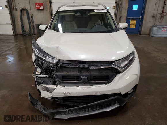 2018 Honda CR-V Touring with VIN 5J6RW2H97JL024956, listed as a Copart auction lot 61168825 with Not provided miles and Salvage title. Bid and sale history available at DreamBid. Image 5.