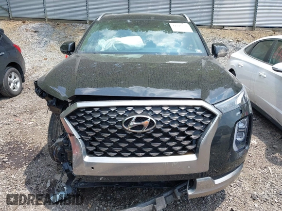 2022 Hyundai Palisade Calligraphy z VIN KM8R7DHE9NU463194, wystawiony jako IAAI lot #42415775 z przebiegiem 54 542 mil mil oraz . Historia ofert i sprzedaży dostępna na DreamBid. Obrazek 11.
