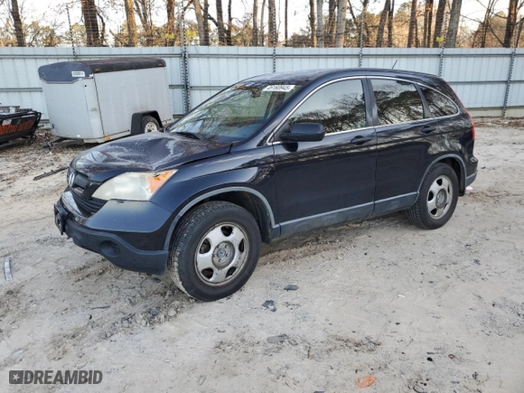 2007 Honda CR-V LX with VIN JHLRE38377C021111, listed as a Copart auction lot 46160945 with 174,746 mi miles and Salvage Title. Bid and sale history available at carsss.com. Image 1.