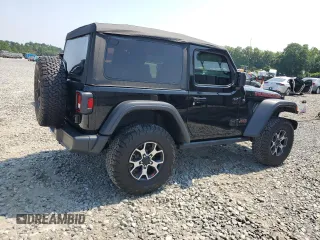 2022 Jeep Wrangler Rubicon with VIN 1C4HJXCG9NW197322, listed as a Copart auction lot 59984775 with 35,374 mi miles and Salvage title. Bid and sale history available at DreamBid. Image 3.