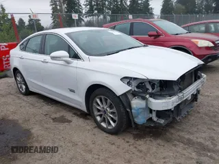 2017 Ford Fusion Energi SE with VIN 3FA6P0PU1HR306771, listed as a IAAI auction lot 41885326 with 78,212 mi miles. Bid and sale history available at carsss.com. Image 1.