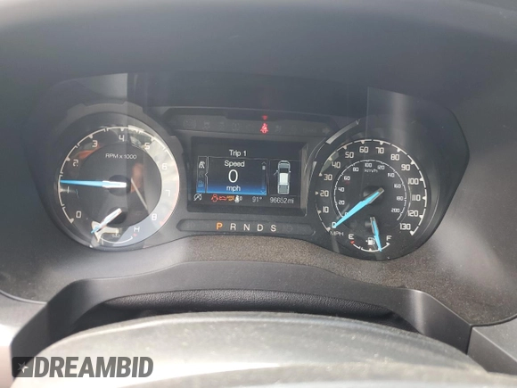 2021 Ford Ranger XL with VIN 1FTER4FH7MLD75517, listed as a Copart auction lot 59652865 with 96,652 mi miles and Salvage title. Bid and sale history available at DreamBid. Image 9.
