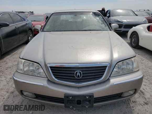 2002 Acura RL with VIN JH4KA96562C001280, listed as a Copart auction lot 74716484 with 0 mi miles and Salvage Title. Bid and sale history available at carsss.com. Image 5.