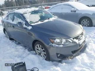 2012 Lexus IS 250 with VIN JTHCF5C21C5055214, listed as a IAAI auction lot 41482619 with 145,922 mi miles and . Bid and sale history available at DreamBid. Image 1.