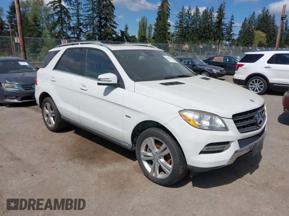 2012 Mercedes-Benz M 350 with VIN 4JGDA2EB1CA001253, listed as a IAAI auction lot 42101210 with 149,920 mi miles and . Bid and sale history available at DreamBid. Image 1.