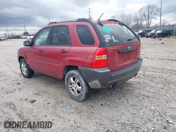 2006 Kia Sportage LX z VIN KNDJF723367282007, wystawiony jako IAAI lot #41214330 z przebiegiem 168 793 mil mil oraz . Historia ofert i sprzedaży dostępna na DreamBid. Obrazek 3.