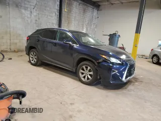 2018 Lexus RX 350 with VIN 2T2BZMCA8JC154579, listed as a Copart auction lot 54215705 with 73,700 mi miles and Salvage title. Bid and sale history available at DreamBid. Image 4.