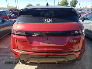 2022 Land Rover Range Rover Evoque Dynamic SE with VIN SALZL2FX7NH164846, listed as a Copart auction lot 80154904 with 28,320 mi miles and Salvage Title. Bid and sale history available at carsss.com. Image 6.