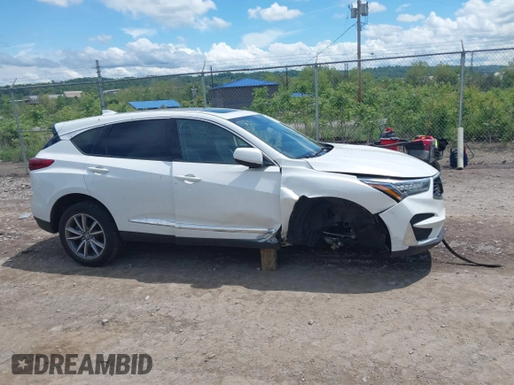 2021 Acura RDX Technology with VIN 5J8TC2H53ML047254, listed as a IAAI auction lot 42257382 with 43,469 mi miles and . Bid and sale history available at DreamBid. Image 13.
