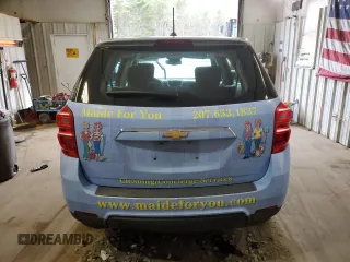 2016 Chevrolet Equinox LS with VIN 2GNFLEEK2G6315870, listed as a Copart auction lot 53386255 with 92,277 mi miles and Clean Title. Bid and sale history available at carsss.com. Image 6.
