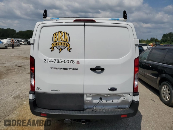 2023 Ford Transit with VIN 1FTBW1YG7PKB17216, listed as a Copart auction lot 65905434 with Not Provided miles and Salvage Title. Bid and sale history available at DreamBid. Image 6.
