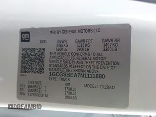 2022 Chevrolet Colorado 2WD Work Truck с VIN 1GCGSBEA7N1111880, выставлен на аукционе IAAI как лот 41805577 с пробегом 94 144 миль миль и . История ставок и продаж доступна на DreamBid. Изображение 9.