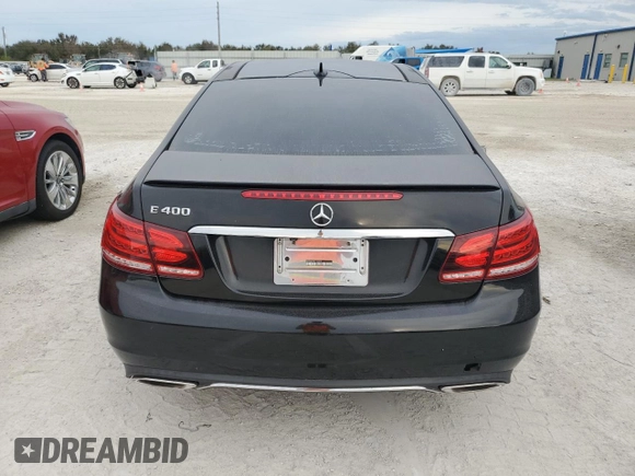 2015 Mercedes-Benz E 400 with VIN WDDKJ6FB0FF300991, listed as a Copart auction lot 78233584 with Not provided miles and Salvage title. Bid and sale history available at DreamBid. Image 6.