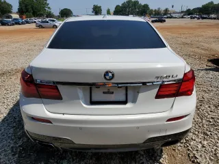 2013 BMW 7 Series 750Li with VIN WBAYE8C56DD132217, listed as a Copart auction lot 61976145 with 146,860 mi miles and Salvage title. Bid and sale history available at DreamBid. Image 6.