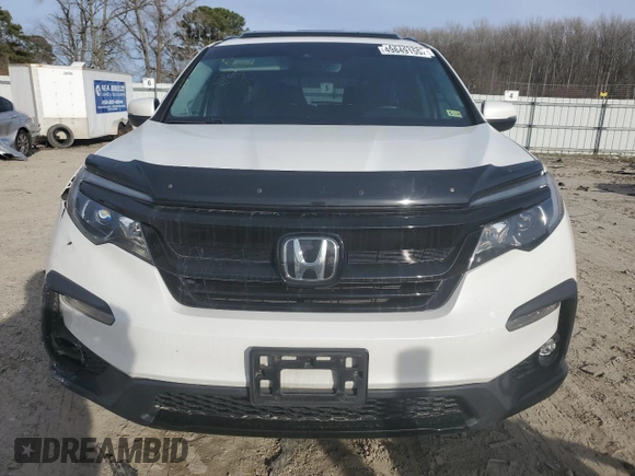 2021 Honda Pilot Special Edition with VIN 5FNYF5H29MB030190, listed as a Copart auction lot 49849155 with 75,144 mi miles and Salvage Title. Bid and sale history available at DreamBid. Image 5.