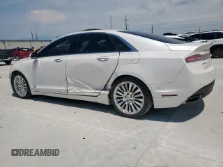 2016 Lincoln MKZ with VIN 3LN6L2GK3GR600599, listed as a Copart auction lot 60250585 with 90,192 mi miles and Salvage title. Bid and sale history available at DreamBid. Image 2.