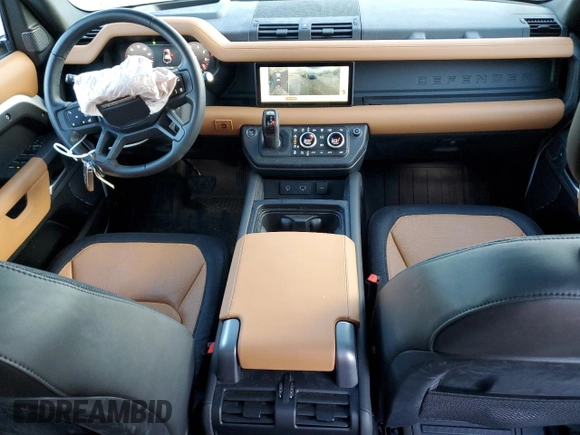2023 Land Rover Defender X-Dynamic SE with VIN SALE2EEU8P2212323, listed as a Copart auction lot 88882675 with 15,286 mi miles and Salvage Title. Bid and sale history available at DreamBid. Image 8.