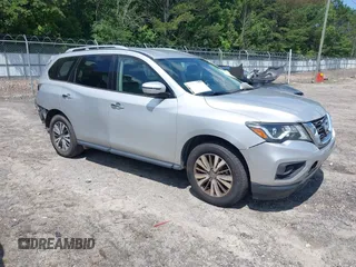 2019 Nissan Pathfinder S with VIN 5N1DR2MM0KC626547, listed as a IAAI auction lot 42450141 with 97,717 mi miles and . Bid and sale history available at DreamBid. Image 1.
